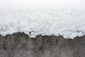 It's not always a good idea to apply deicing products to your sidewalks.